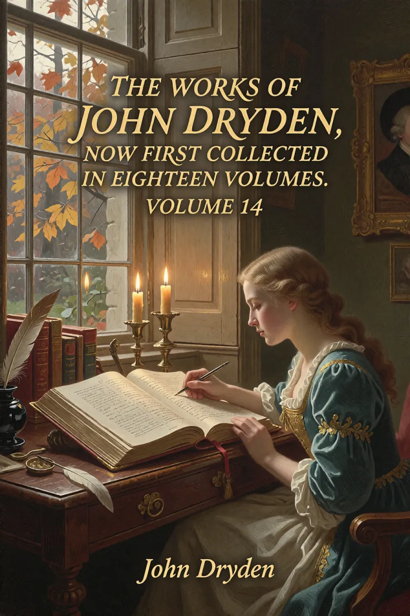 Cover of The works of John Dryden, now first collected in eighteen volumes. Volume 14 by John Dryden