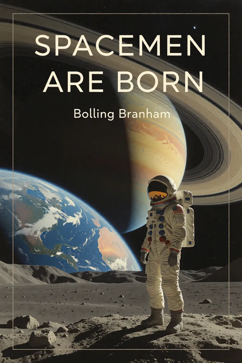 Cover of Spacemen are born by Bolling Branham