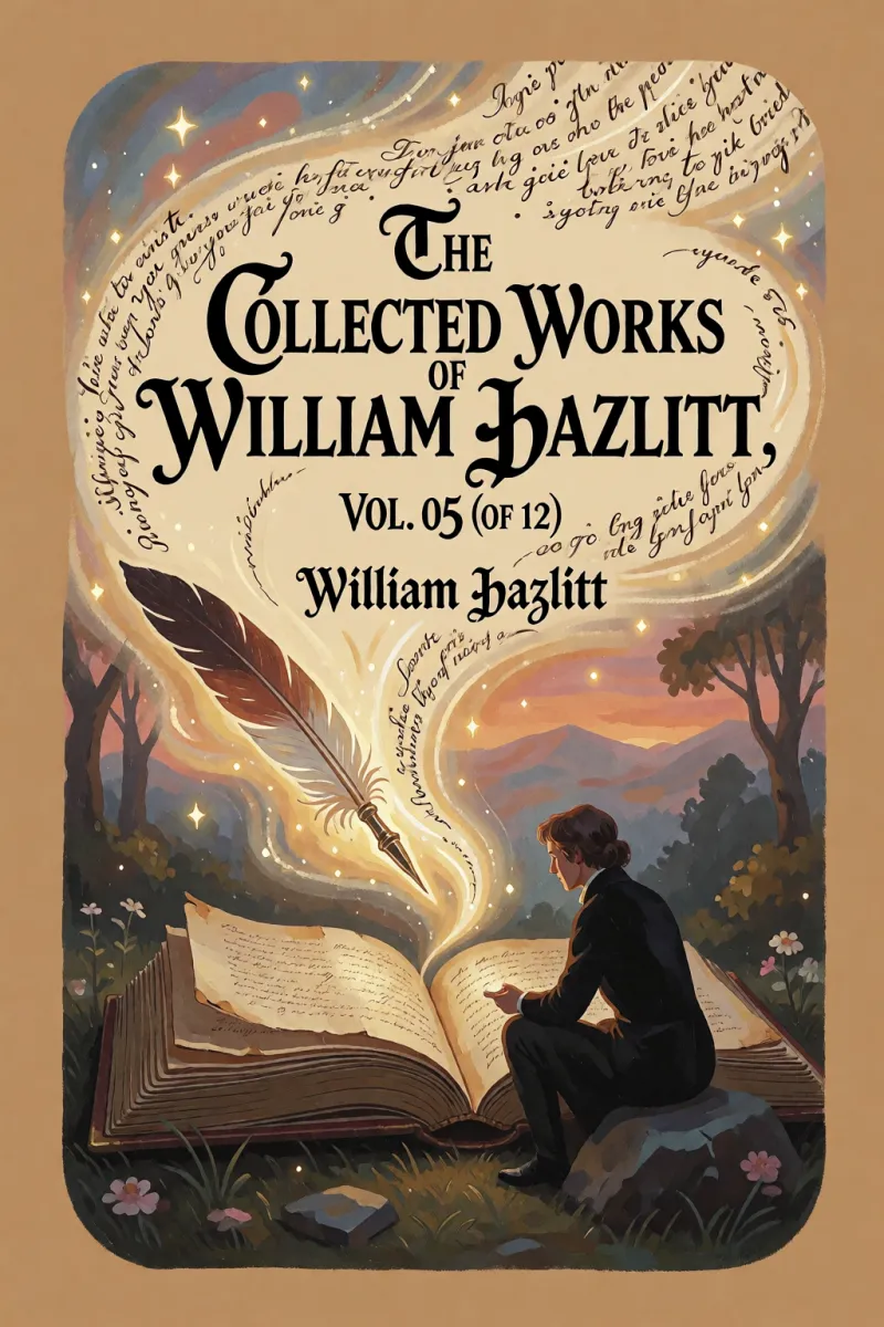 Cover of The collected works of William Hazlitt, Vol. 05 (of 12) by William Hazlitt