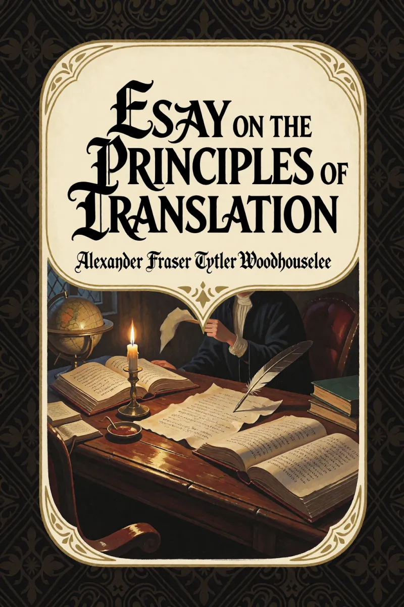 Cover of Essay on the Principles of Translation by Alexander Fraser Tytler Woodhouselee