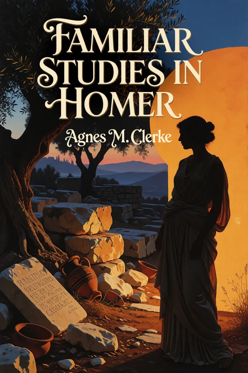 Cover of Familiar Studies in Homer by Agnes M. Clerke