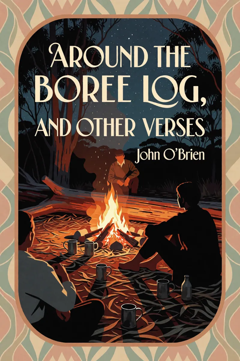 Cover of Around the Boree Log, and Other Verses by John O'Brien