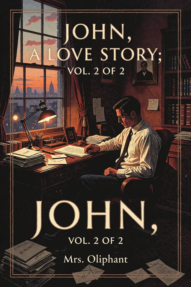 Cover of John, A Love Story; vol. 2 of 2 by Mrs. Oliphant