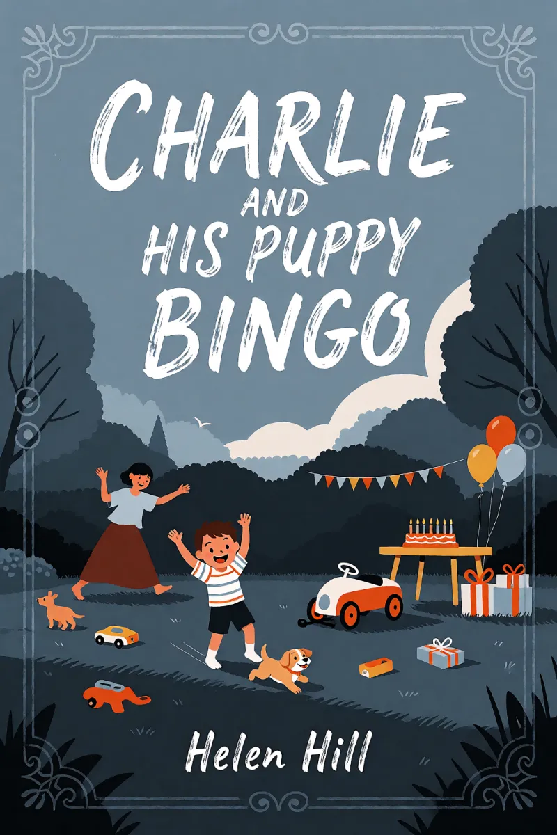Cover of Charlie and His Puppy Bingo by Helen Hill