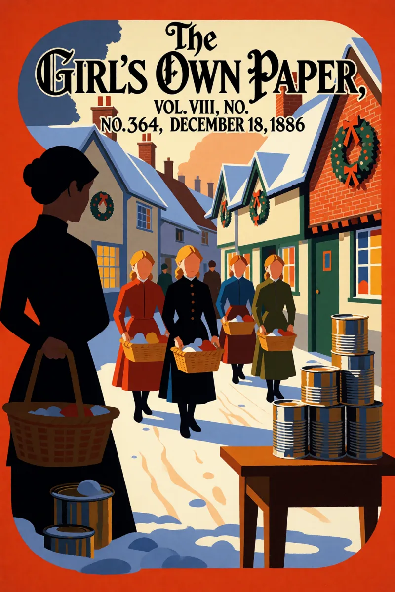 Cover of The Girl's Own Paper, Vol. VIII, No. 364, December 18, 1886 by Various