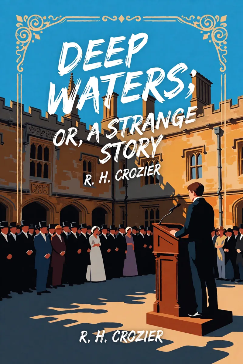 Cover of Deep Waters; Or, A Strange Story by R. H. Crozier