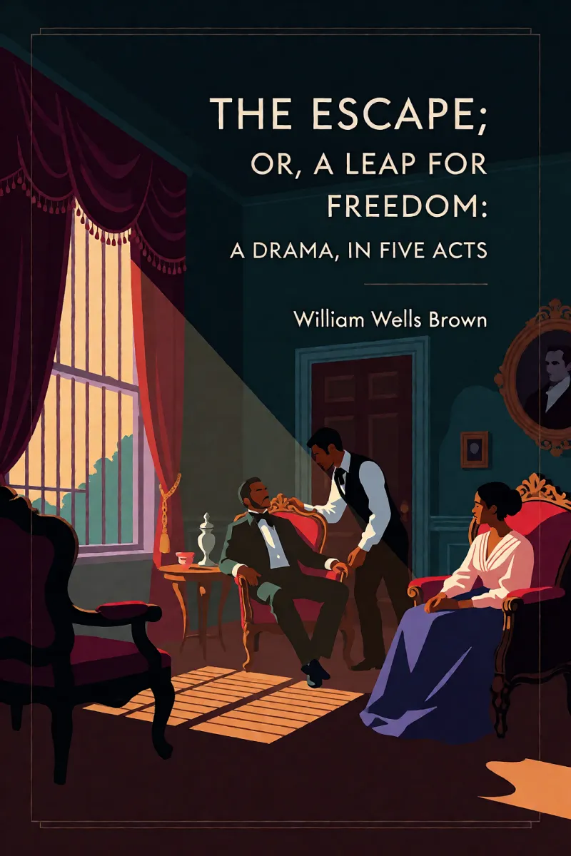 Cover of The Escape; Or, A Leap For Freedom: A Drama, in Five Acts by William Wells Brown