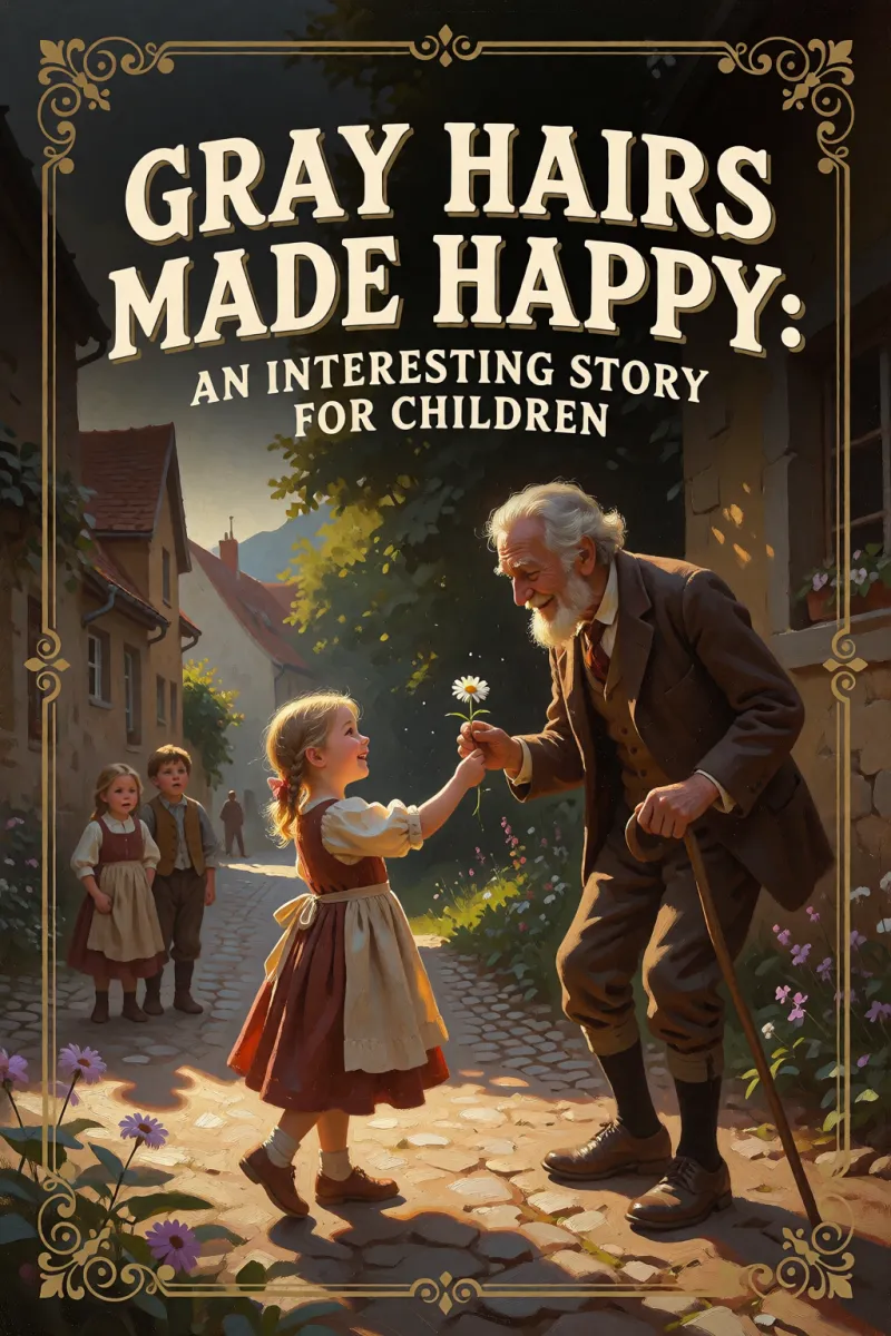 Cover of Gray Hairs Made Happy: An interesting story for children by Anonymous