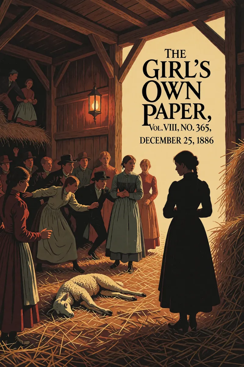 Cover of The Girl's Own Paper, Vol. VIII, No. 365, December 25, 1886 by Various