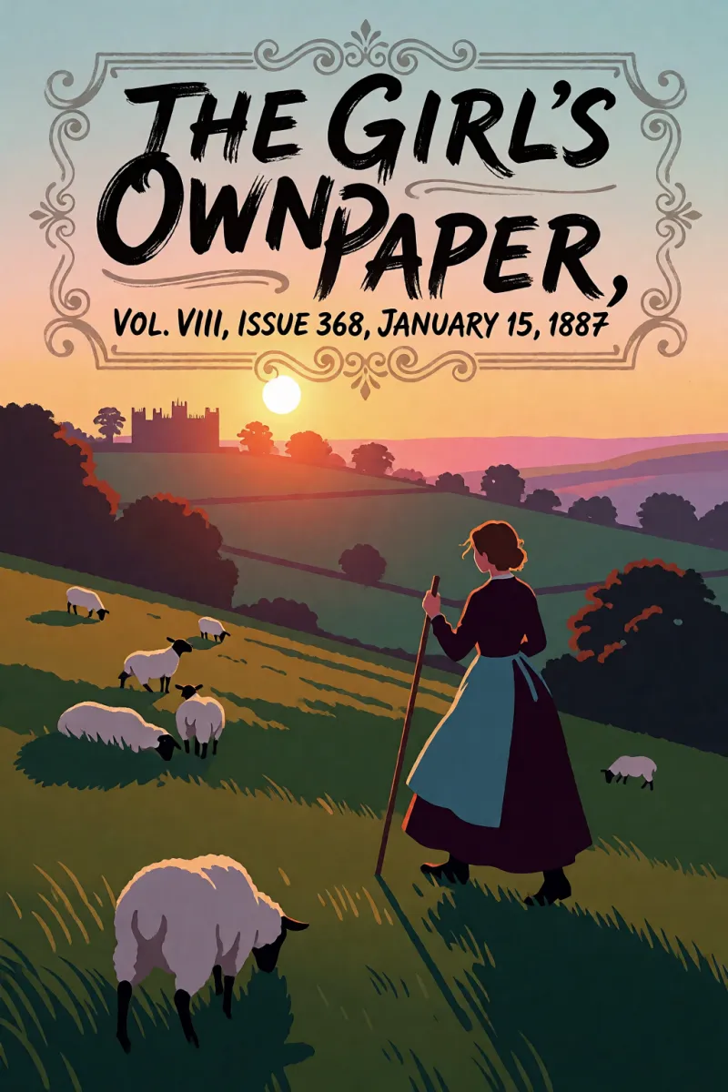 Cover of The Girl's Own Paper, Vol. VIII, Issue 368, January 15, 1887 by Various