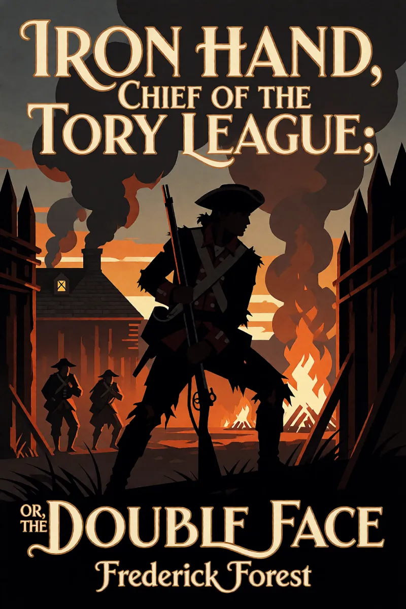 Cover of Iron Hand, Chief of the Tory League; or, The Double Face by Frederick Forest