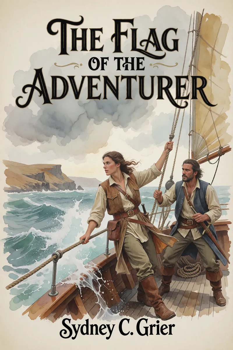 Cover of The Flag of the Adventurer by Sydney C. Grier