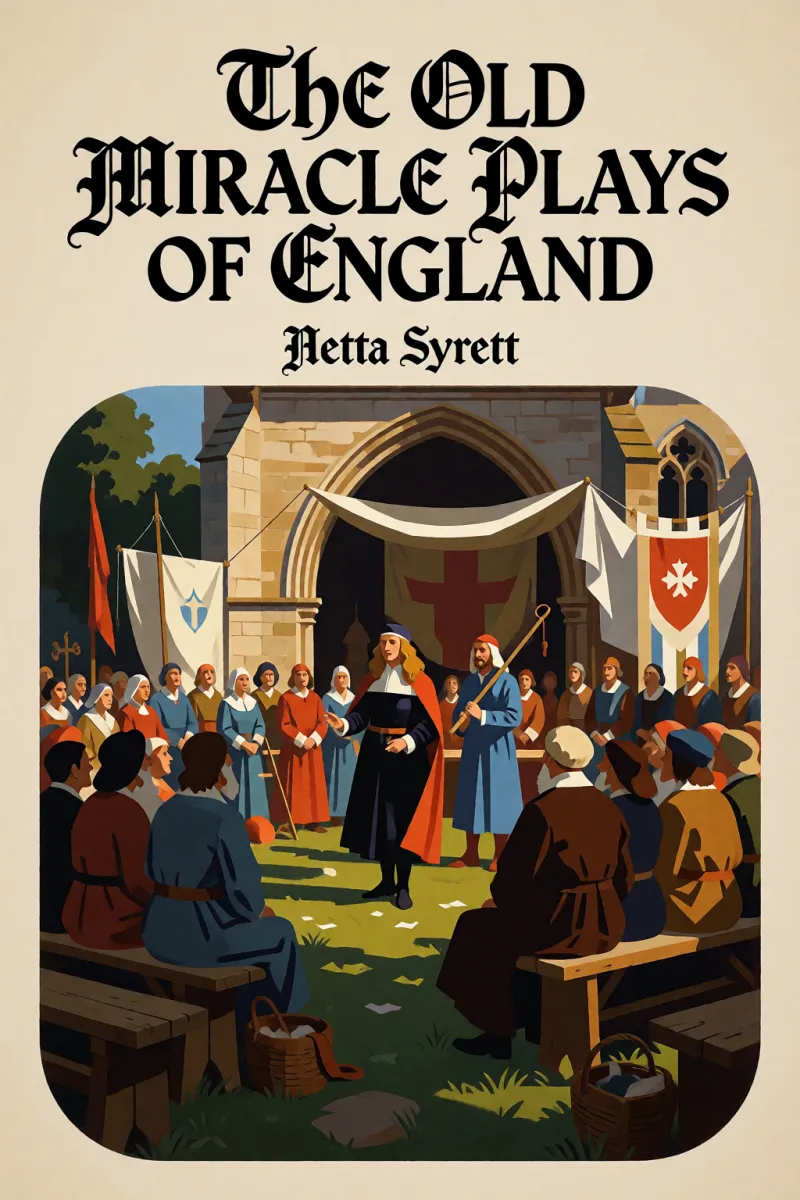 Cover of The Old Miracle Plays of England by Netta Syrett