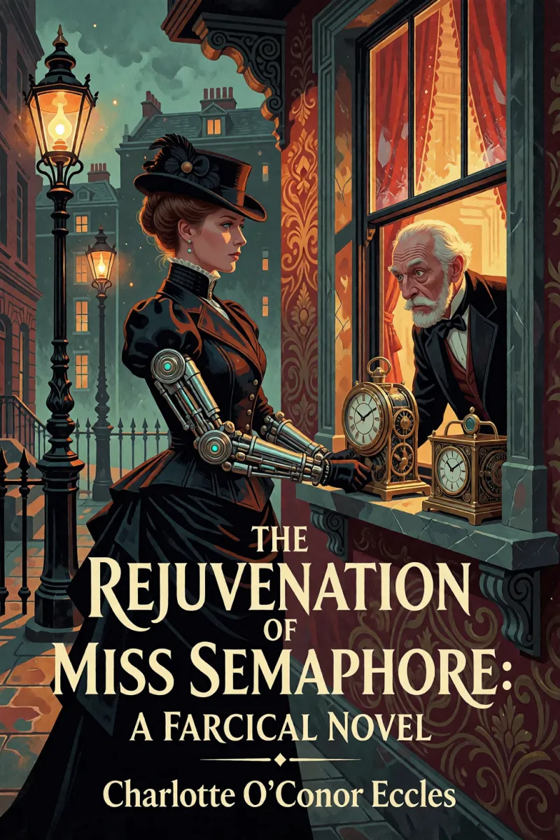 Cover of The Rejuvenation of Miss Semaphore: A Farcical Novel by Charlotte O'Conor Eccles