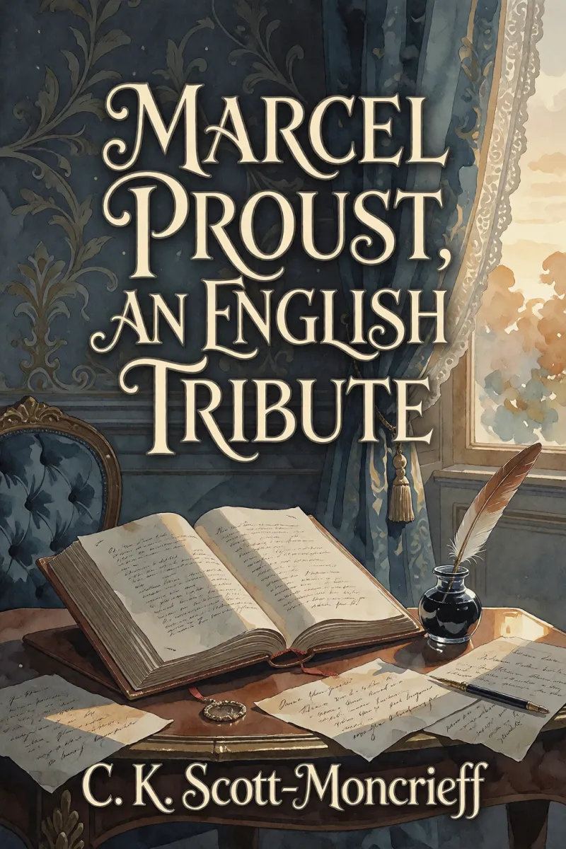 Cover of Marcel Proust, an English Tribute by C. K. Scott-Moncrieff