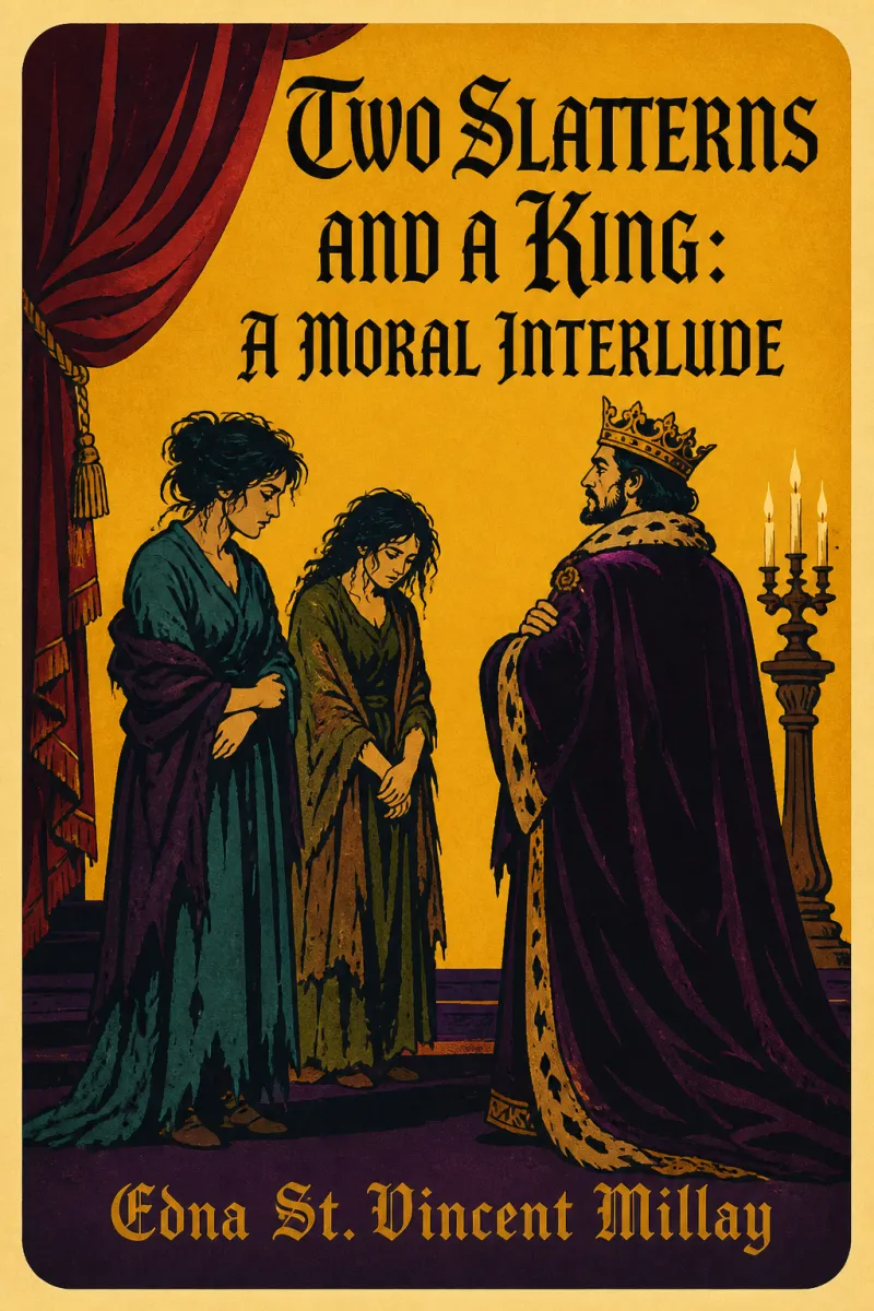 Cover of Two Slatterns and a King: A Moral Interlude by Edna St. Vincent Millay