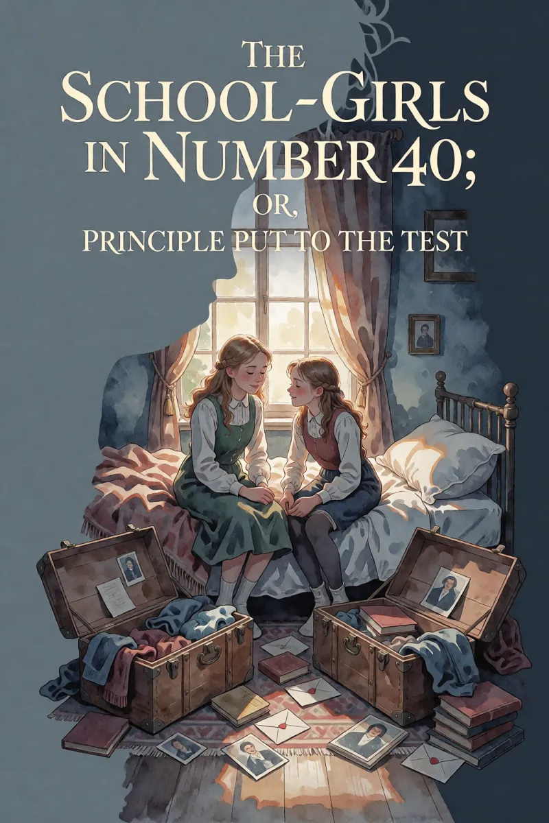 Cover of The School-Girls in Number 40; or, Principle Put to the Test by Anonymous