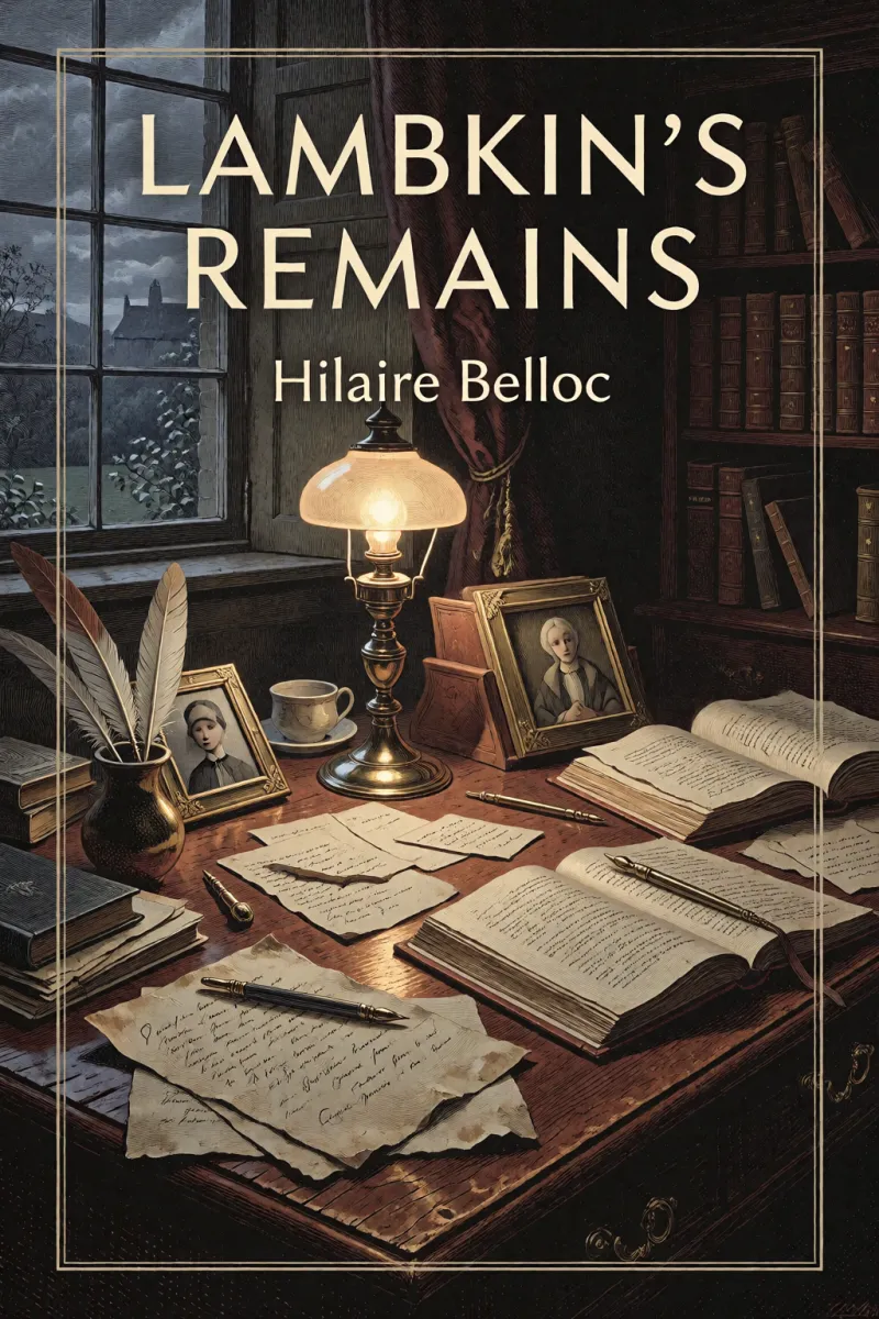 Cover of Lambkin's Remains by Hilaire Belloc