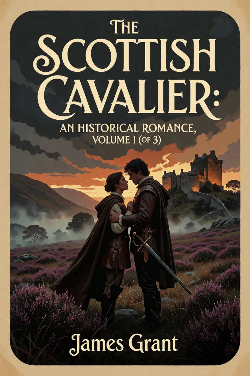 Cover of The Scottish Cavalier: An Historical Romance, Volume 1 (of 3) by James Grant