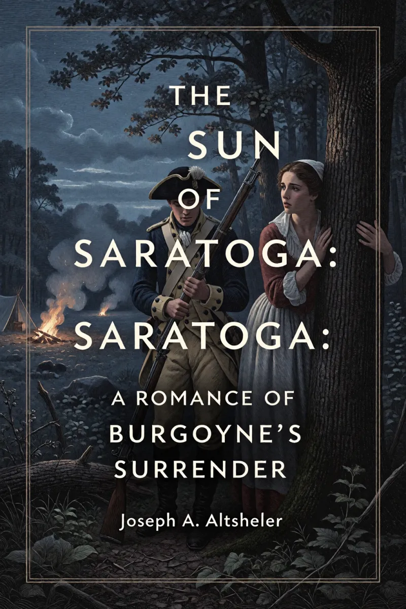 Cover of The Sun of Saratoga: A Romance of Burgoyne's Surrender by Joseph A. Altsheler