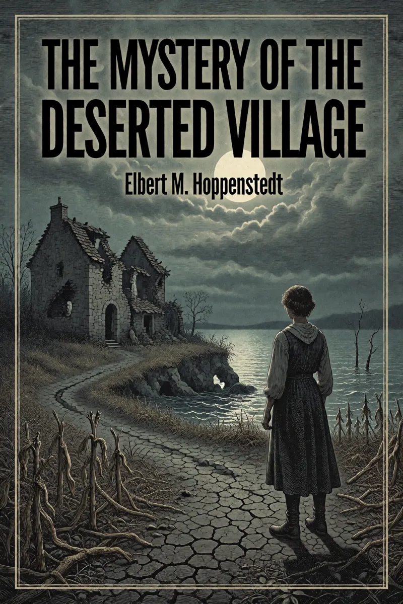 Cover of The Mystery of the Deserted Village by Elbert M. Hoppenstedt