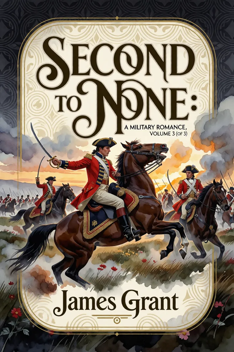 Cover of Second to None: A Military Romance, Volume 3 (of 3) by James Grant