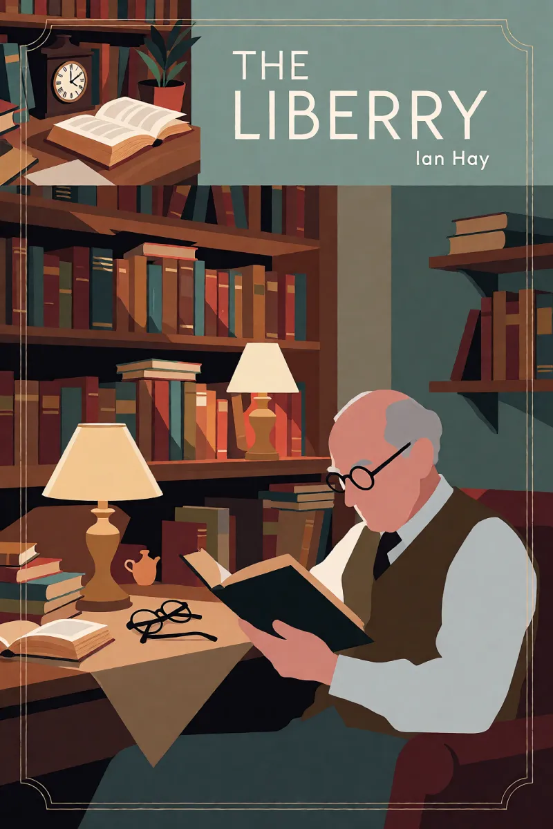 Cover of "The Liberry" by Ian Hay