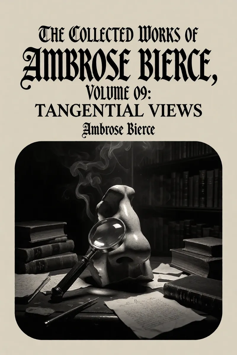 Cover of The Collected Works of Ambrose Bierce, Volume 09: Tangential Views by Ambrose Bierce