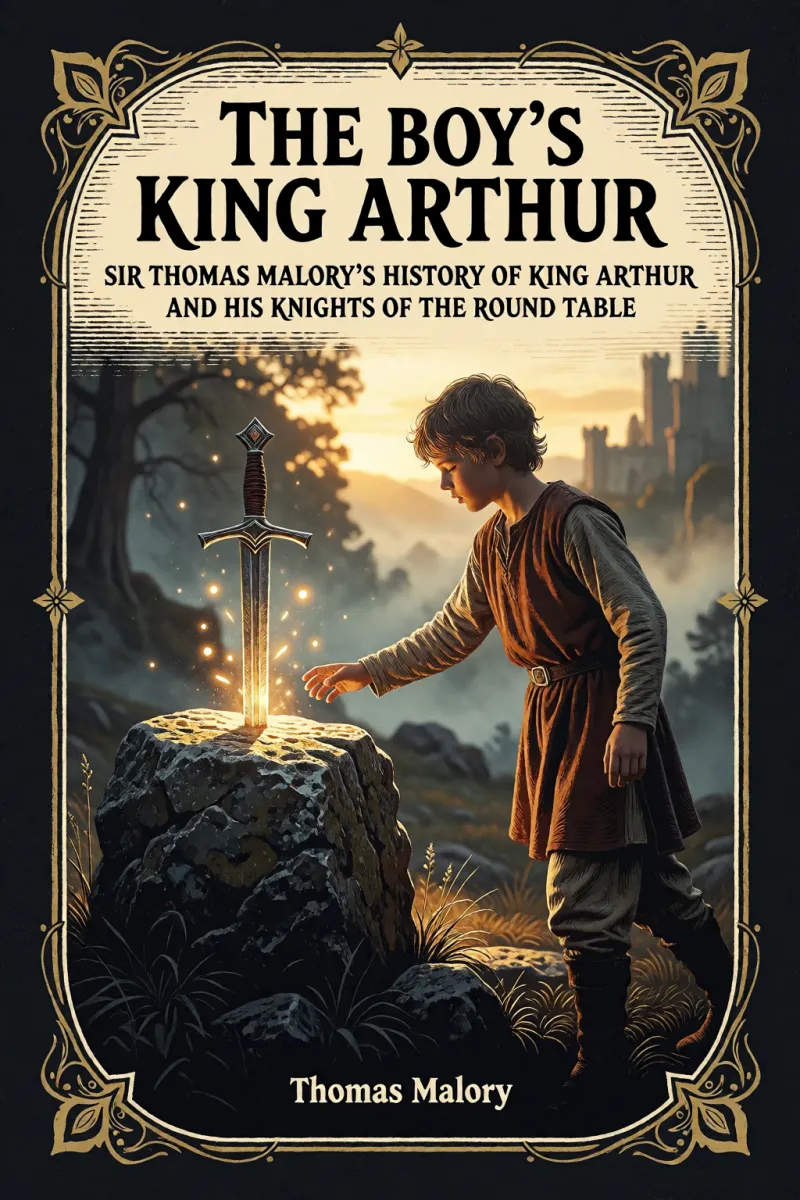 Cover of The Boy's King Arthur: Sir Thomas Malory's History of King Arthur and His Knights of the Round Table by Thomas Malory