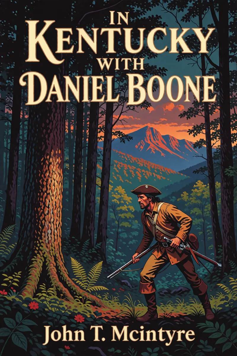 Cover of In Kentucky with Daniel Boone by John T. McIntyre