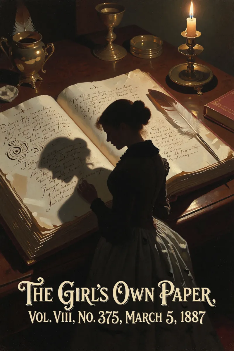 Cover of The Girl's Own Paper, Vol. VIII, No. 375, March 5, 1887 by Various