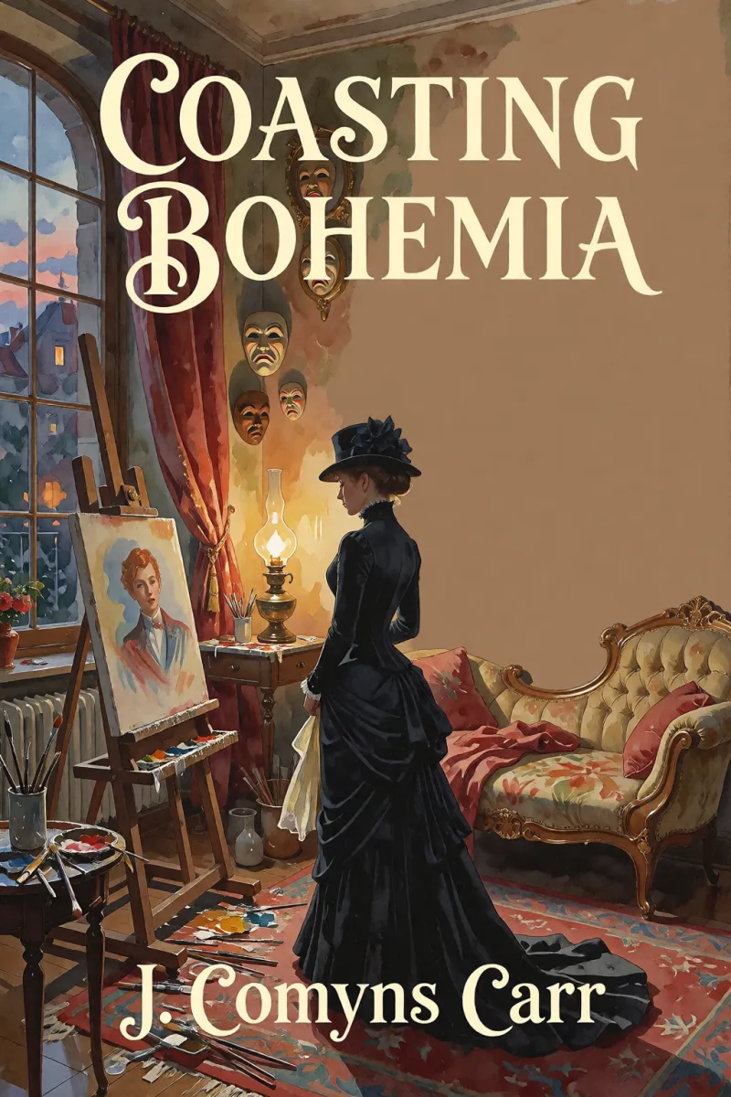 Cover of Coasting Bohemia by J. Comyns Carr