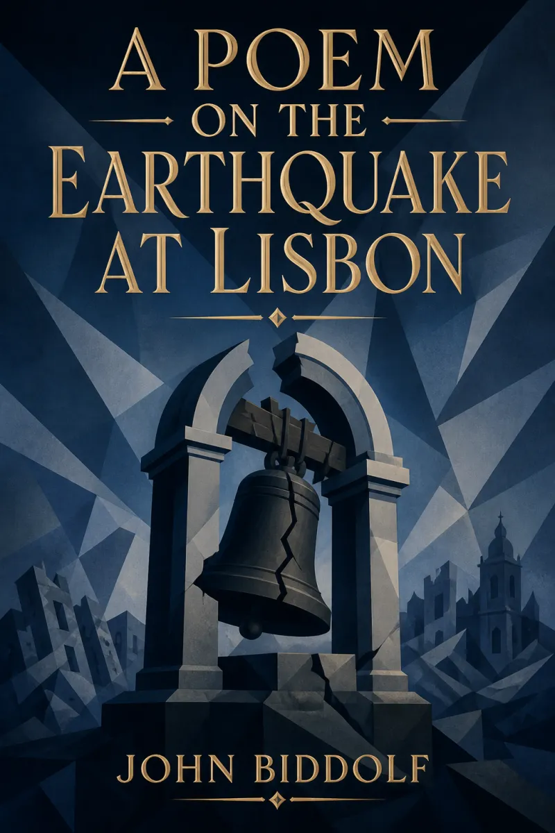 Cover of A poem on the earthquake at Lisbon by John‏ Biddolf