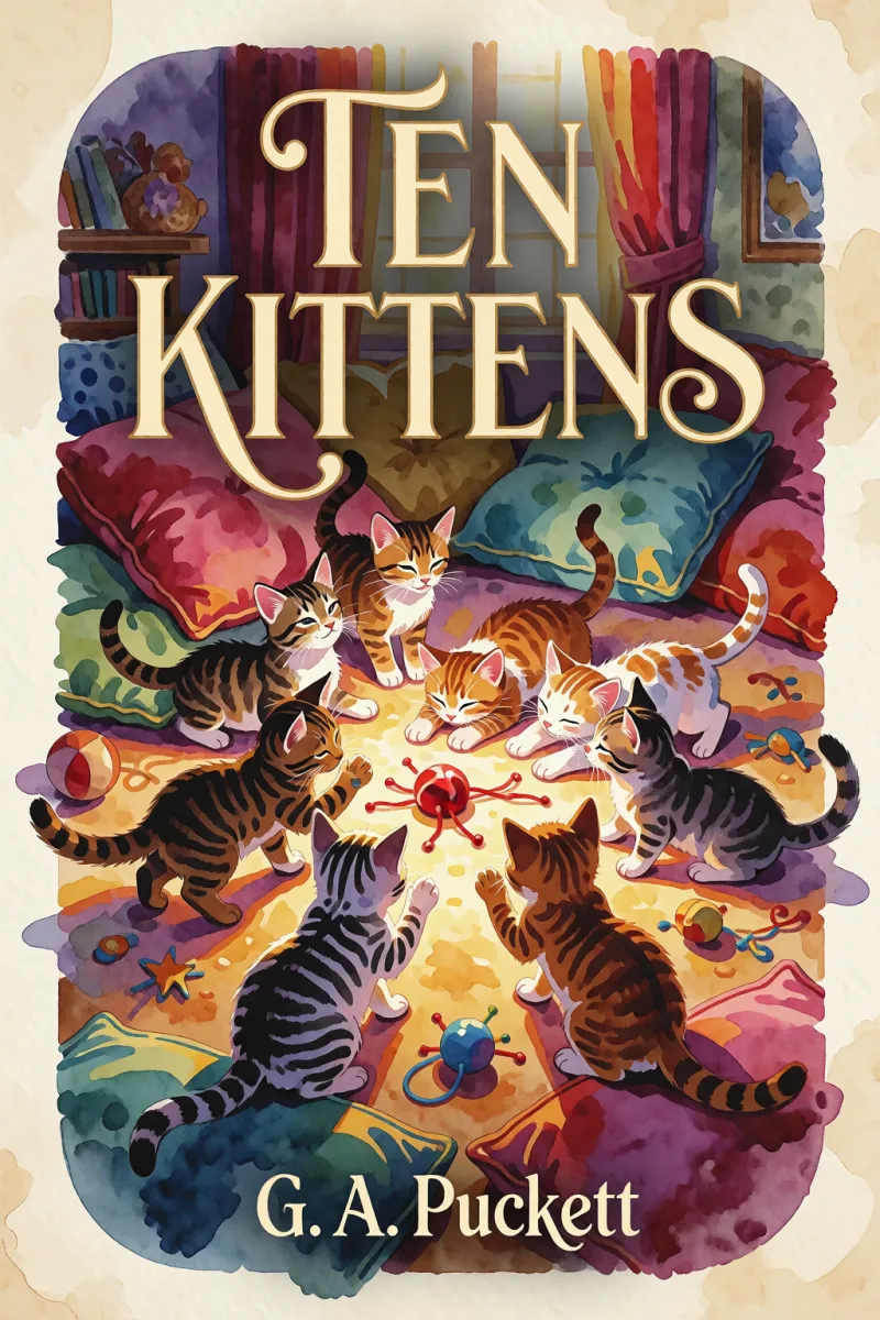 Cover of Ten Kittens by G. A. Puckett