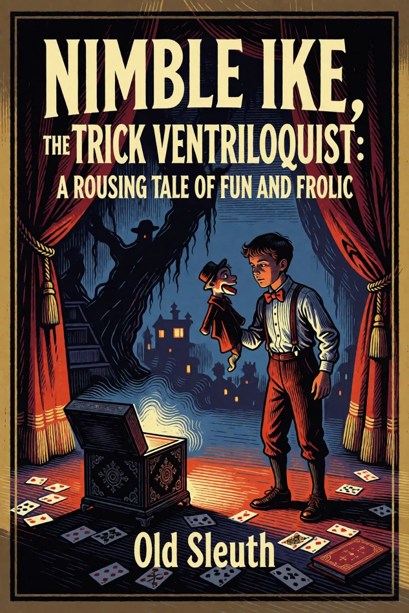 Cover of Nimble Ike, the Trick Ventriloquist: A Rousing Tale of Fun and Frolic by Old Sleuth