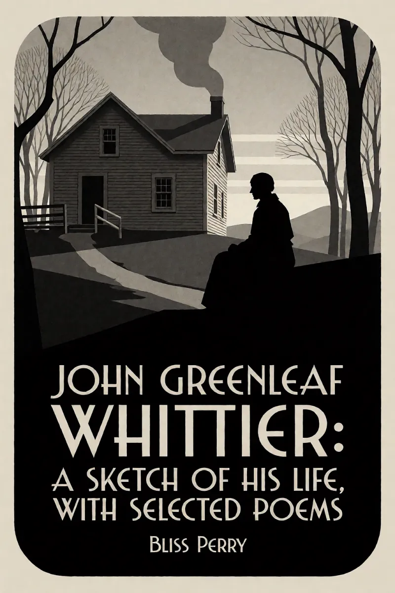Cover of John Greenleaf Whittier: A sketch of his life, with selected poems by Bliss Perry