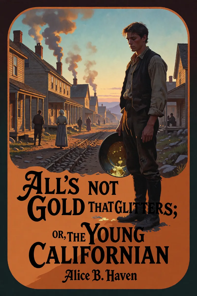 Cover of "All's not Gold that Glitters;" or, The Young Californian by Alice B. Haven