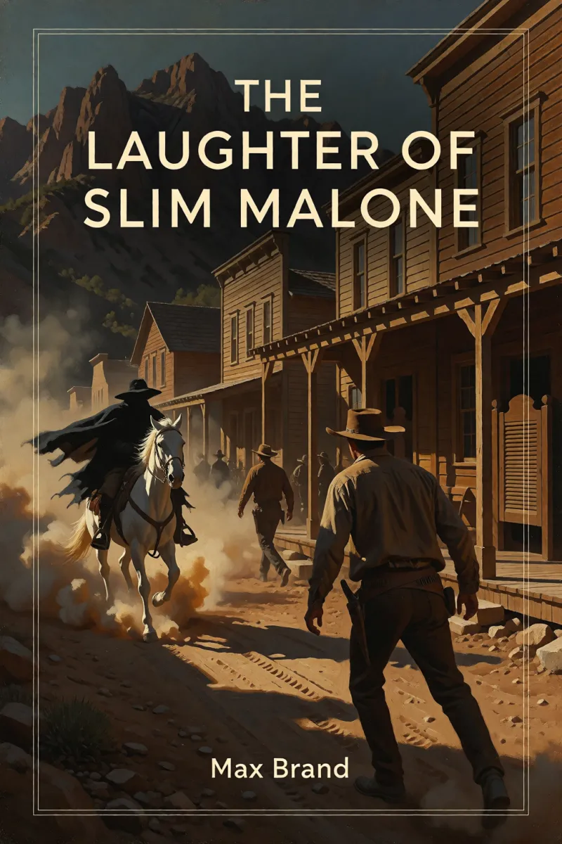 Cover of The Laughter of Slim Malone by Max Brand