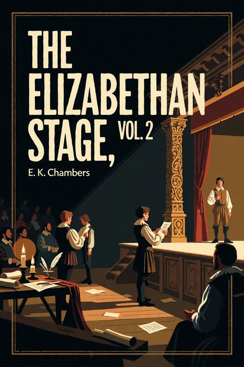 Cover of The Elizabethan Stage, Vol. 2 by E. K. Chambers
