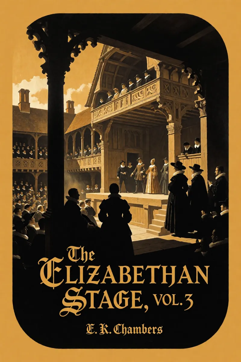 Cover of The Elizabethan Stage, Vol. 3 by E. K. Chambers