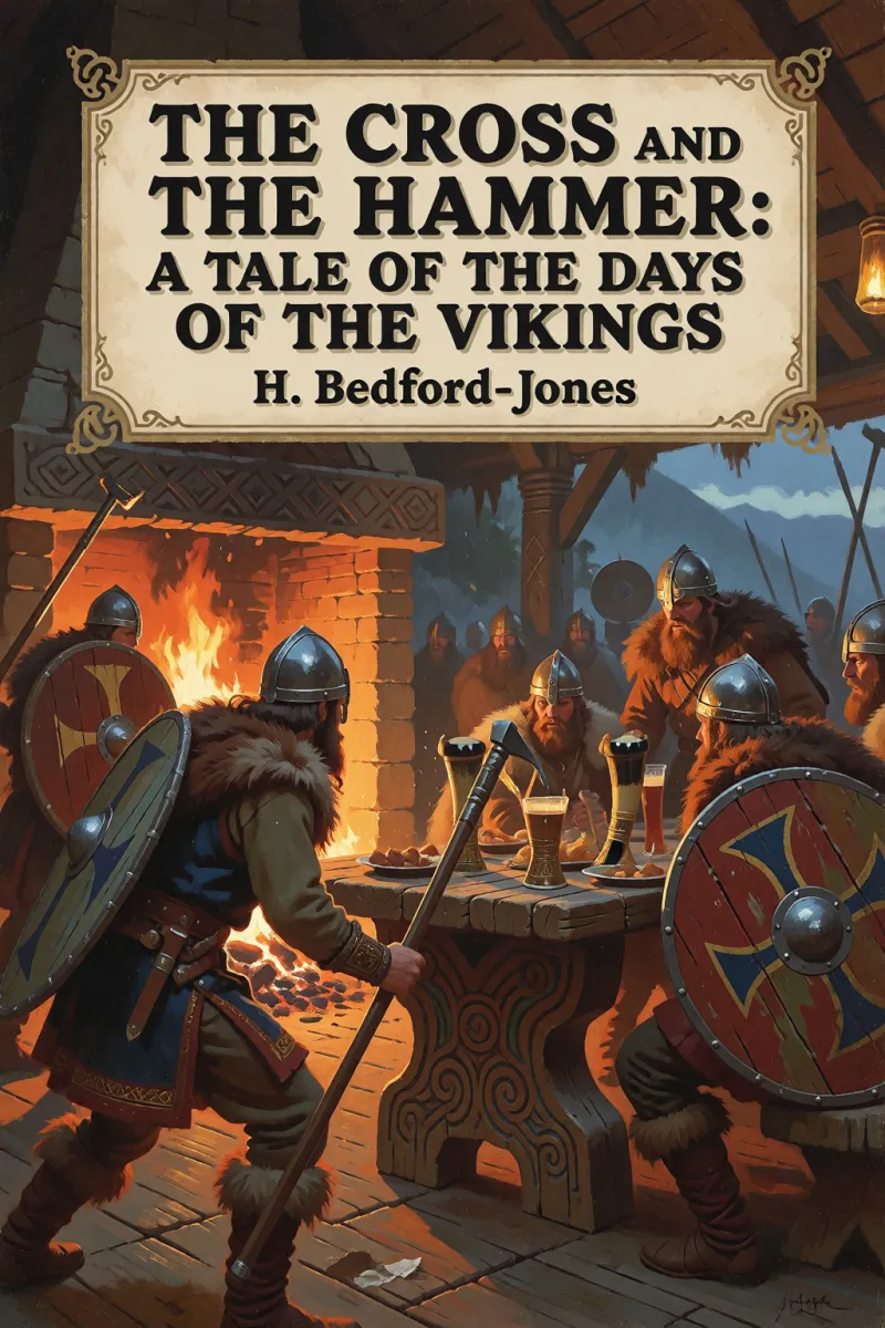 Cover of The Cross and the Hammer: A Tale of the Days of the Vikings by H. Bedford-Jones