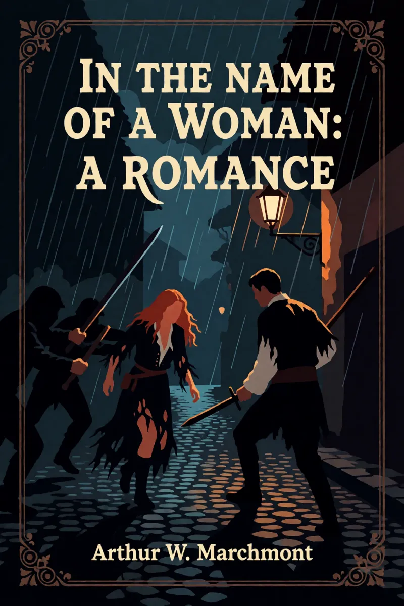Cover of In the Name of a Woman: A Romance by Arthur W. Marchmont