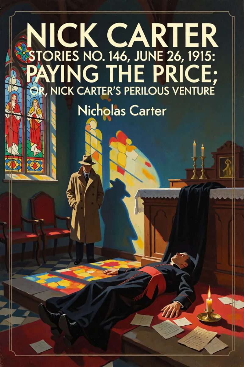 Cover of Nick Carter Stories No. 146, June 26, 1915: Paying the Price; or, Nick Carter's Perilous Venture by Nicholas Carter