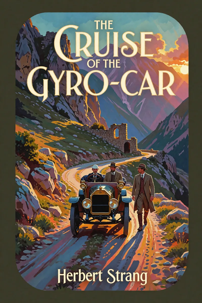 Cover of The Cruise of the Gyro-Car by Herbert Strang