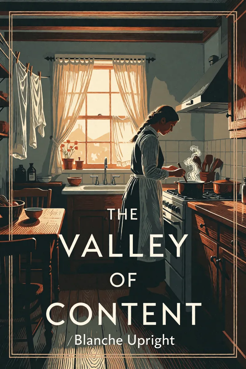 Cover of The Valley of Content by Blanche Upright