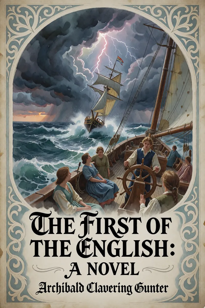 Cover of The First of the English: A Novel by Archibald Clavering Gunter