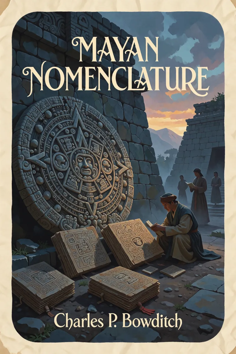 Cover of Mayan Nomenclature by Charles P. Bowditch