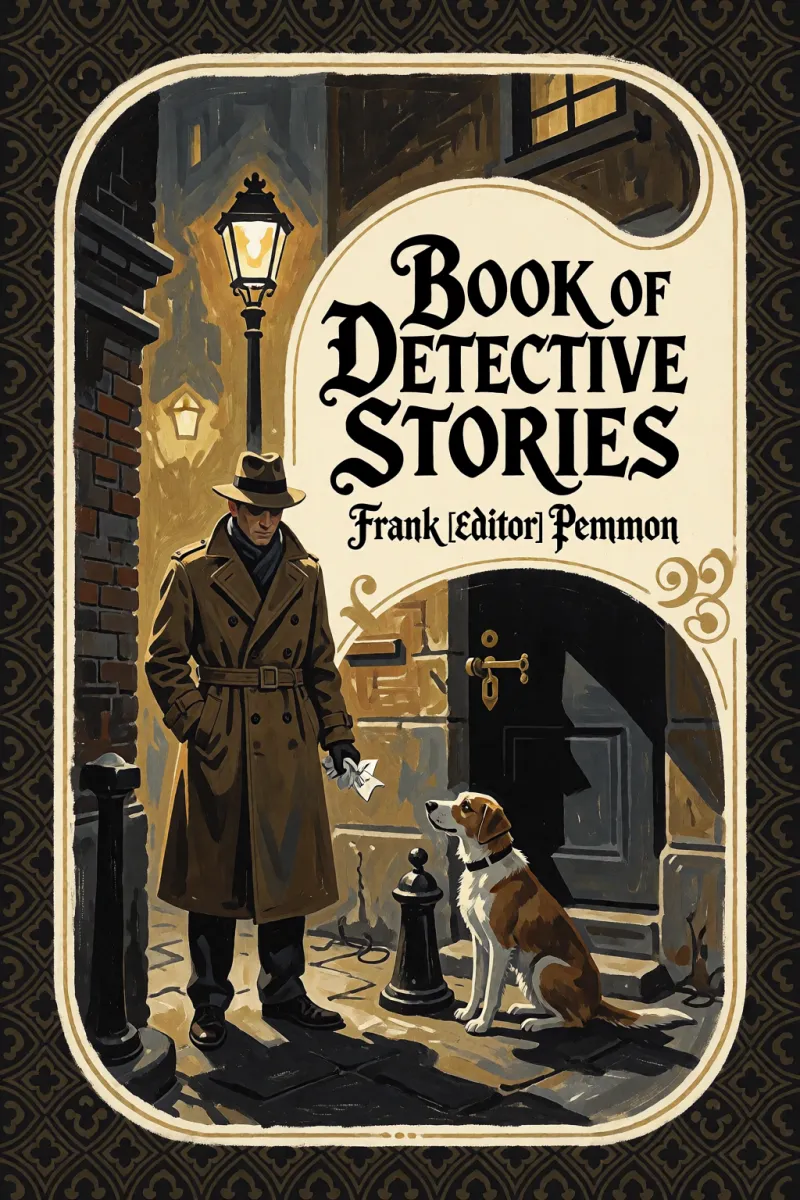 Cover of Book of Detective Stories by Frank [Editor] Pemmon