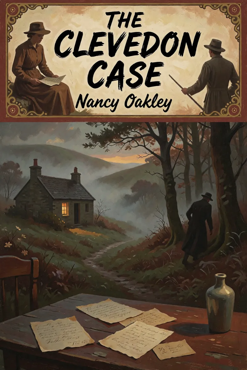 Cover of The Clevedon Case by Nancy Oakley