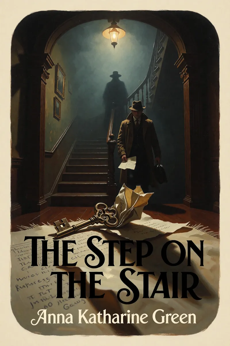Cover of The step on the stair by Anna Katharine Green